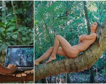 Se fue a vivir a la selva totalmente desnuda y se convirtió en una famosa youtuber