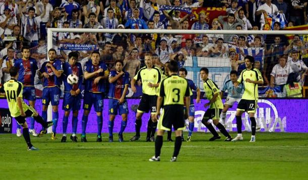 En 2011 el Zaragoza ganó 2 a 1 contra el Levante