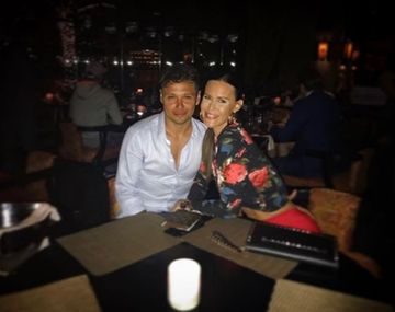 Natalie Weber y Mauro Zárate - Crédito: Instagram nannitaweber