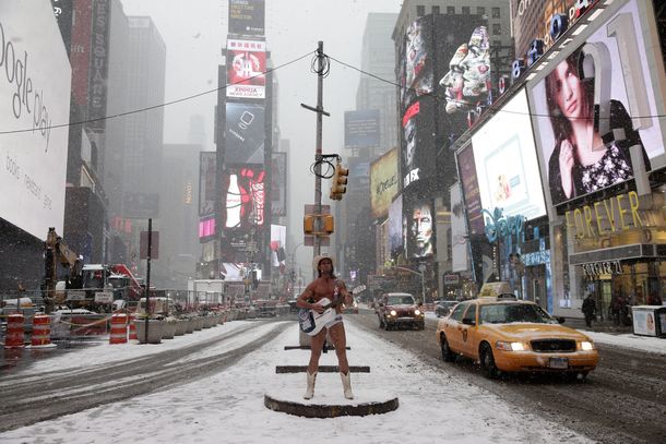 Temporal de nieve en Nueva York