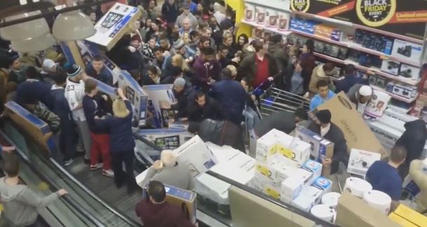 Se viraliza la locura por el Black Friday