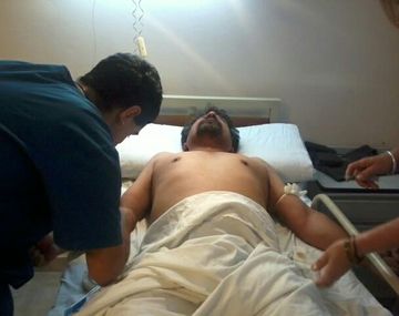 Internan a periodista que fue fumigado con glifosato