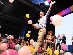 asi se vivio la victoria de mauricio macri en la sede de cambiemos asi se vivio la victoria de mauricio macri en la sede de cambiemos