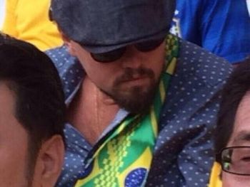 Un actor de Hollywood se camufló en Brasil - Croacia