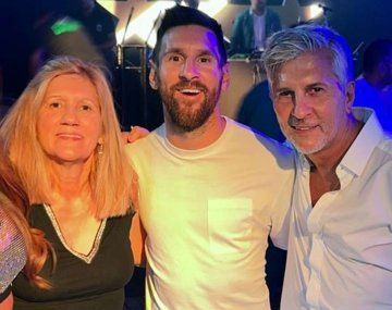 Celia y Jorge, los padres de Lionel Messi.