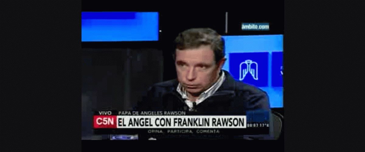 Franklin Rawson: Vamos a llevar una herida hasta el último de nuestros días