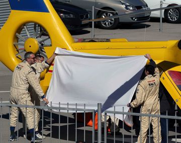 Alonso se accidentó en los ensayos de la Fórmula 1