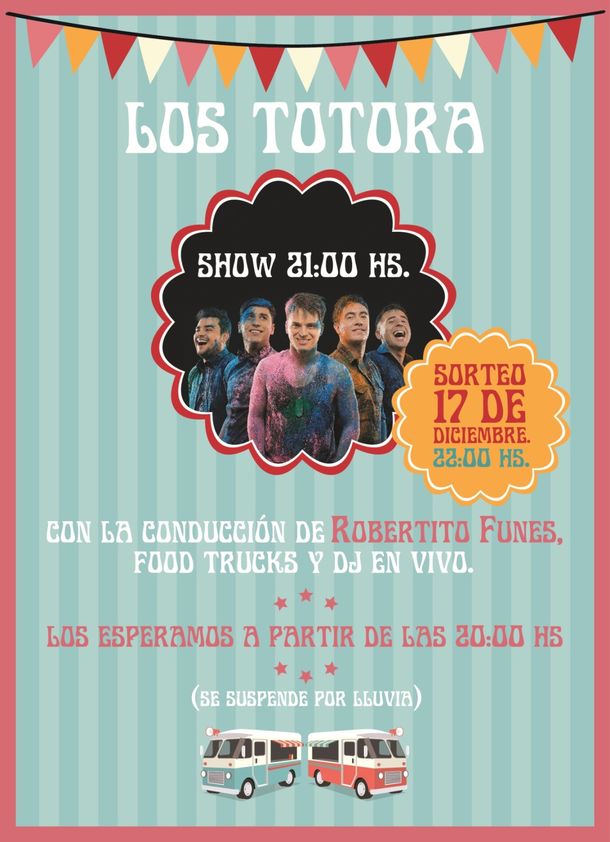 Food trucks y Los Totora en la Fiesta FUN del Hipódromo de Palermo