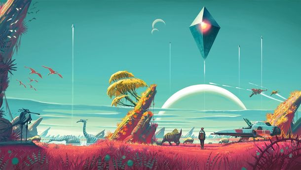 El videojuego No Mans Sky permite explorar más de 18 trillones de planetas