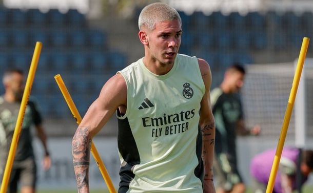 Franco Mastantuono podría ir al banco en el debut del Real Madrid en LaLiga