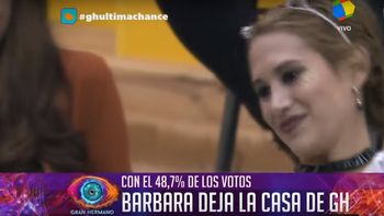 barbara perdio con mauricio y se tuvo que ir de gran hermano 2016 barbara perdio con mauricio y se tuvo que ir de gran hermano 2016