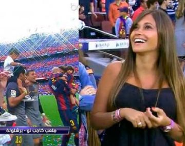 Así festejaron Messi