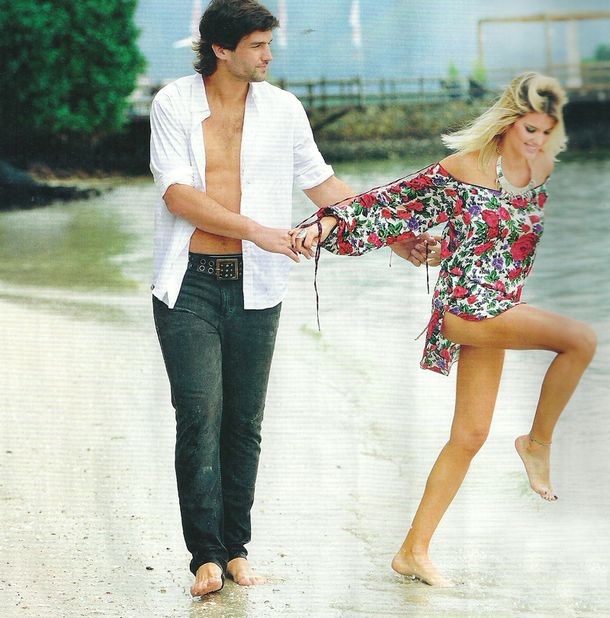 María del Cerro y una sensual sesión de fotos con novio incluído