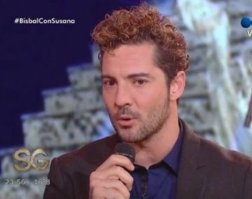 David Bisbal en el living de Susana: La China se sabe todas mis canciones
