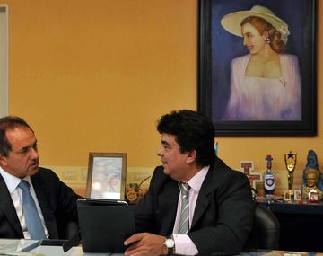 Scioli defendió la candidatura de Espinoza para el PJ bonaerense
