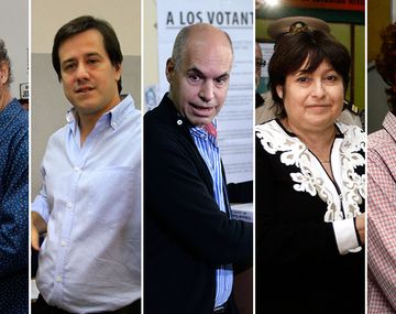 FOTOS: éstos son los precandidatos que ya votaron en las PASO porteñas