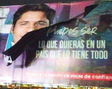 Denuncian destrucción de cartelería de Unión por la Patria en La Plata