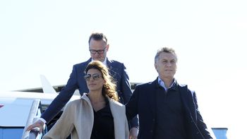 Macri, acompañado por Juliana Awada, llegó a Holanfa Macri, acompañado por Juliana Awada, llegó a Holanfa