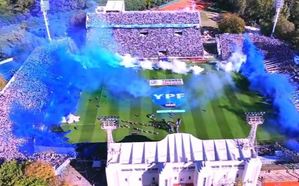 Así fue el tremendo recibimiento de Gimnasia para el clásico ante Estudiantes