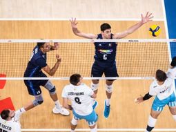 Vóley: Argentina perdió con Italia y se despidió de la VNL