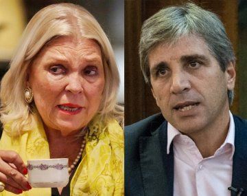Elisa Carrió / Luis Caputo