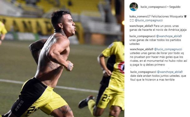 El insólito y tenso cruce de Wanchope y un ex compañero por los favores a Boca