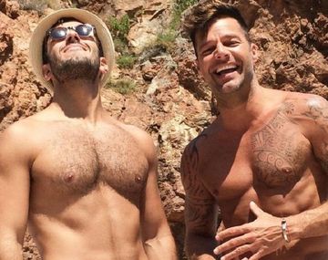 Ricky Martin y su novio