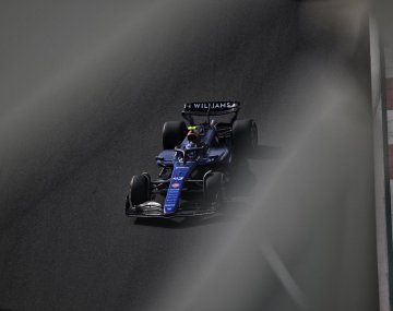 Colapinto no pudo terminar la segunda práctica libre en el GP de Abu Dhabi