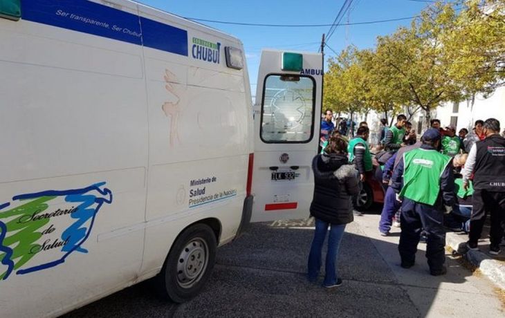 Murió un policía en medio de una protesta sindical en Rawson