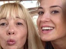 Jésica Cirio, junto a su hermana mayor Verónica Mestre.