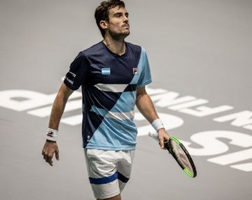 La desazón de Pella (Foto: @AATenis)