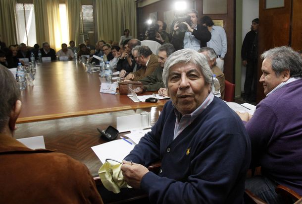 Moyano no quiere ni frente opositor ni re-reelección