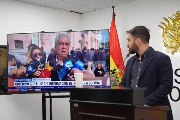 El ministro Eduardo Del Castillo compartió una entrevista del ministro del Interior