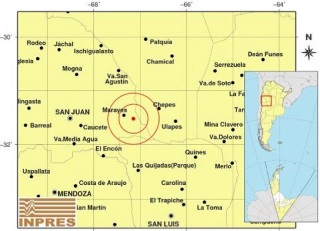 Fuerte sismo de 5.2 en San Juan