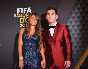 Así se vistió Lionel Messi en la gala del Balón de Oro