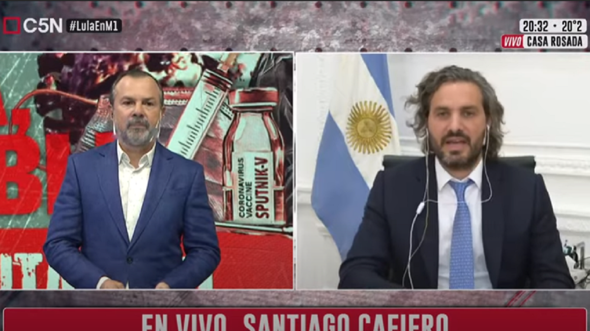 Santiago Cafiero A La Oposición Hagan Política Con Lo Que Quieran Con La Pandemia No 1182