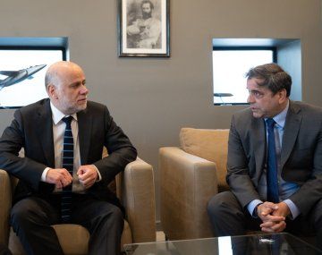 Álvaro Elizalde, ministro de Interior de Chile, y Lisandro Catalán, vicejefe de Gabinete del Interior de Argentina.