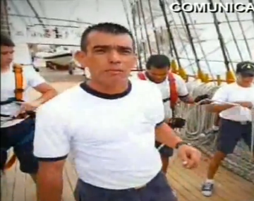 Las primeras imágenes del regreso de la Fragata Libertad