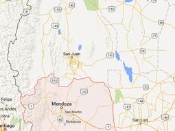 Fuerte temblor en  Mendoza y San Juan