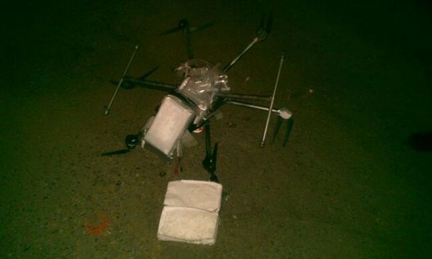 Cayó en el norte de México un dron que transportaba droga