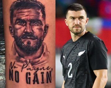 Es un montón: un argentino se tatuó a Tim Payne y el futbolista le respondió