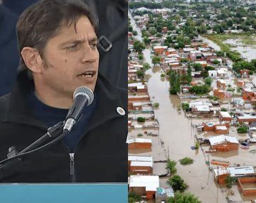 Axel Kicillof abrió la inscripción al subsidio para los afectados en Bahía Blanca.