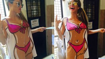 el desubicado vestuario de vicky xipolitakis para ir a votar el desubicado vestuario de vicky xipolitakis para ir a votar