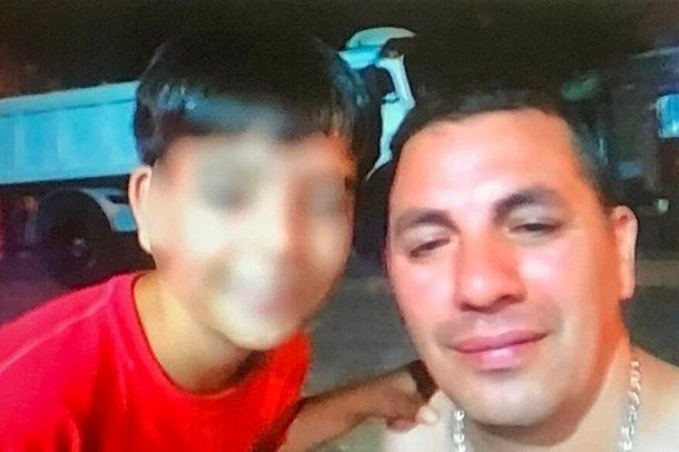 David Pizorno y su hijo Valentino, de 8 años, murieron en el acto
