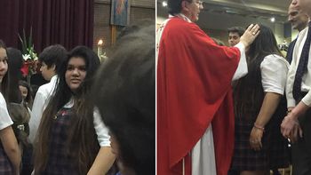 el domingo espiritual de jorge rial por la comunion de su hija morena el domingo espiritual de jorge rial por la comunion de su hija morena