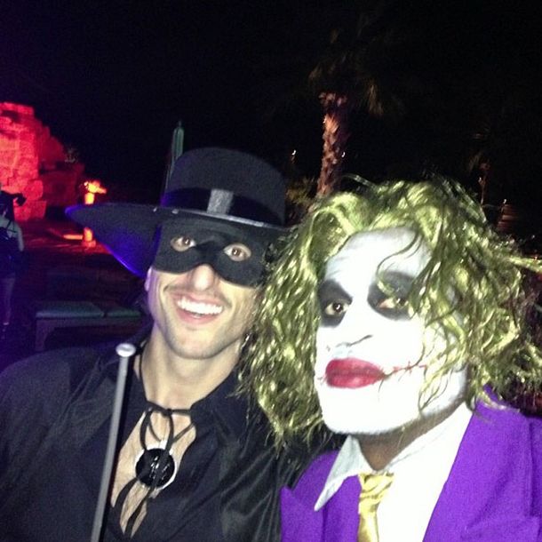 El Zorro Ginóbili y su divertido festejo de Halloween