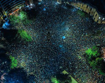 Los festejos de Belgrano campeón del Torneo Apertura 2026