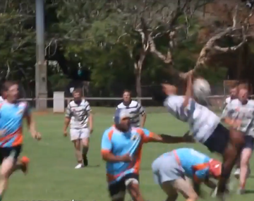 El rugbier acróbata que esquiva tackles