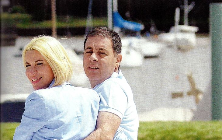 La novia de Fabián Doman dio una entrevista por primera vez