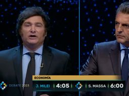 La pregunta de Massa que descolocó a Milei: ¿Por qué no te renovaron la pasantía en el Banco Central?